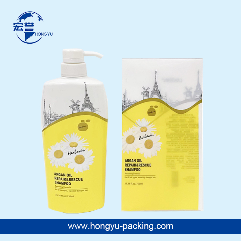 定制沐浴露收缩膜标签